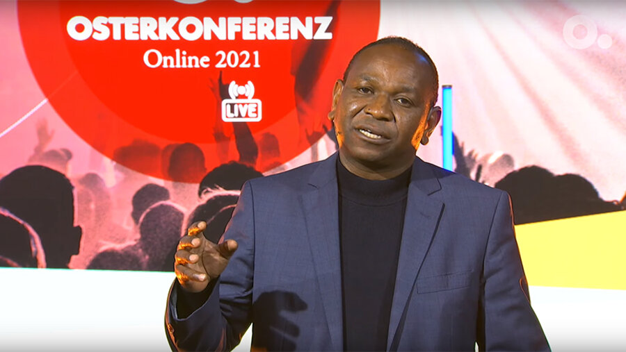 Der Theologe sprach bei der Osterkonferenz. Screenshot: Youtube/Osterkonferenz Gunzenhausen
