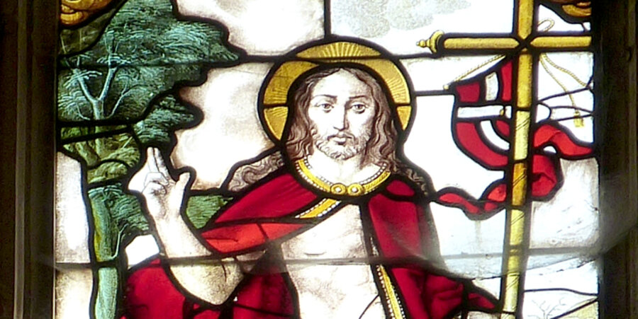 Das Grab ist leer - Christus ist auferstanden. Foto: Dieter Schütz/Pixelio.de
