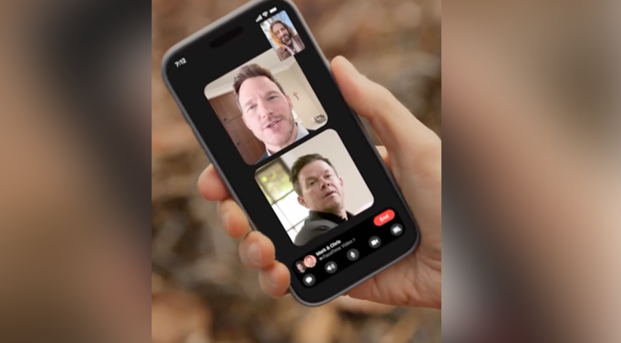 Die US-Schauspieler Mark Wahlberg, Chris Pratt und Jonathan Roumie sind Teil eines Werbespots der katholischen Gebets-App „Hallow“. Screenshot: Instagram/hallowapp