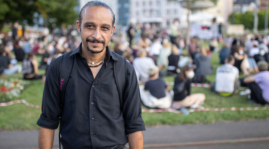 Chia Rabiei ist christlicher Konvertit aus dem Iran. Foto: Picture Alliance/Daniel Karmann