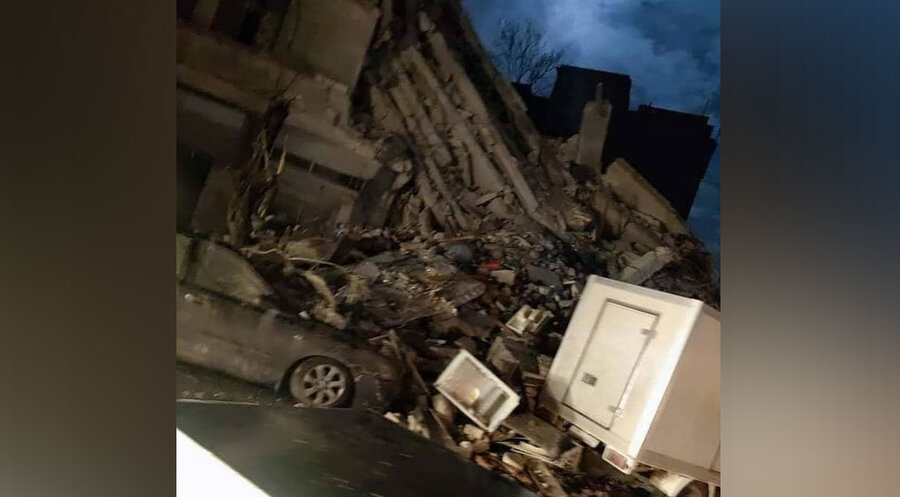 Erdbebenschäden in Syrien. Foto: Kirche in Not