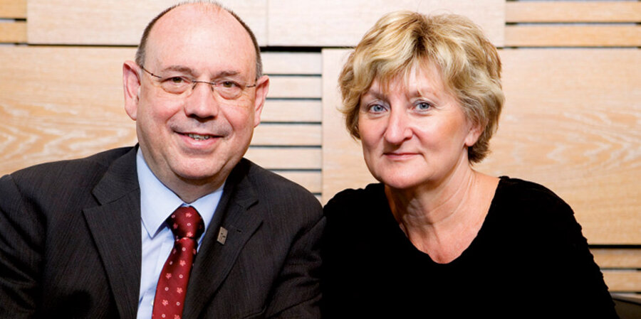 Der ehemalige Präses der Evangelischen Kirche im Rheinland und EKD-Ratsvorsitzende Nikolaus Schneider und seine Frau Anne. Foto: Privat