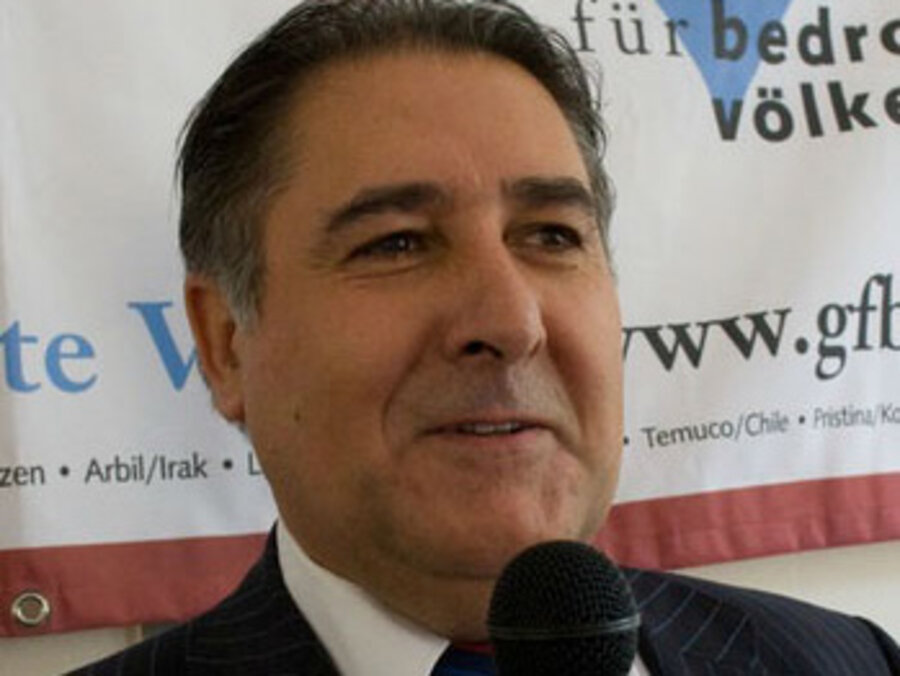 Der Nahostreferent der Gesellschaft für bedrohte Völker, Kamal Sido. Foto: PR