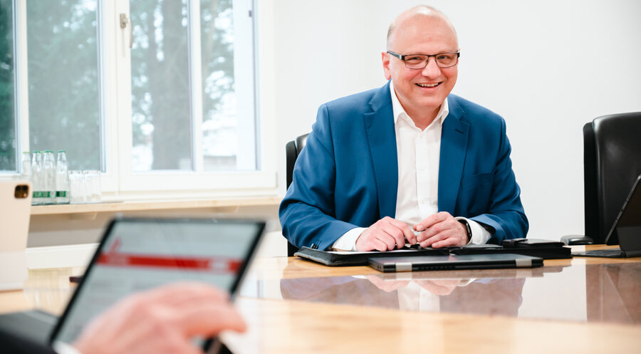 Der zurückgetretene Vorstandsvorsitzenden von Diakoneo, Pfarrer Mathias Hartmann. Foto: Lukas Herbert