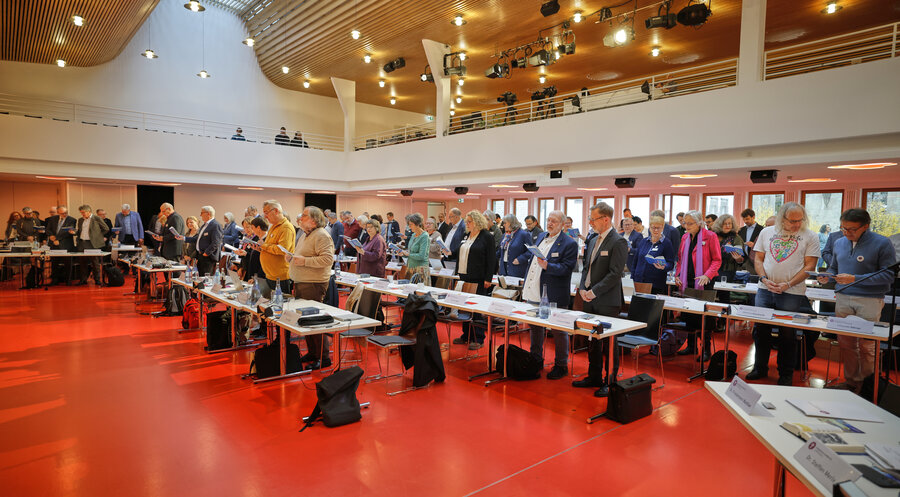 Herbsttagung 2025 der 16. Württembergischen Landessynode in Stuttgart. Foto: Gottfried Stoppel