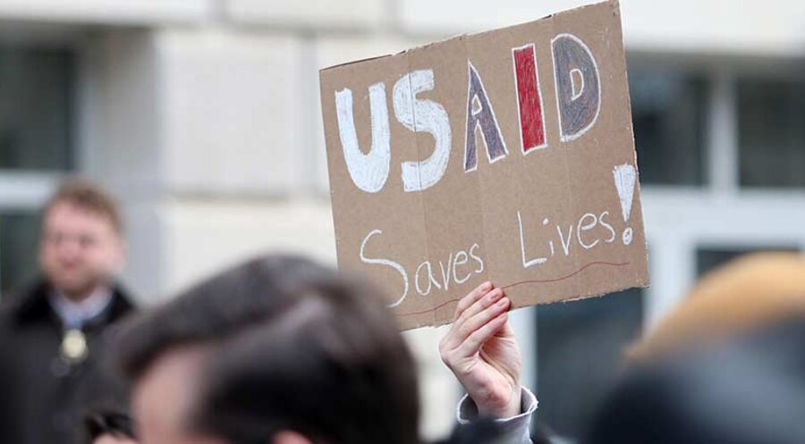 Durch die Kürzungen bei der Entwicklungshilfe USAID stehen viele Projekte im Ausland vor dem Aus. Foto: picture-alliance/Matrix Images|Gent Shkullaku