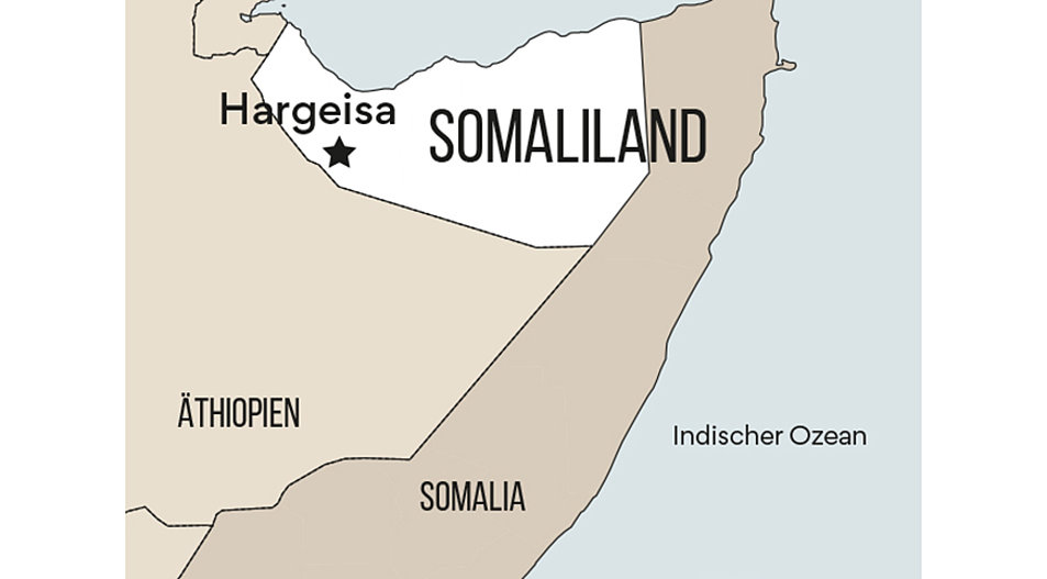 Somaliland ist eine völkerrechtlich zu Somalia gehörende autonome Region. Foto: IDEA