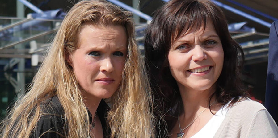 v. l.: Die schwedischen Hebammen Ellinor Grimmark und Linda Steen. Foto: ADF International