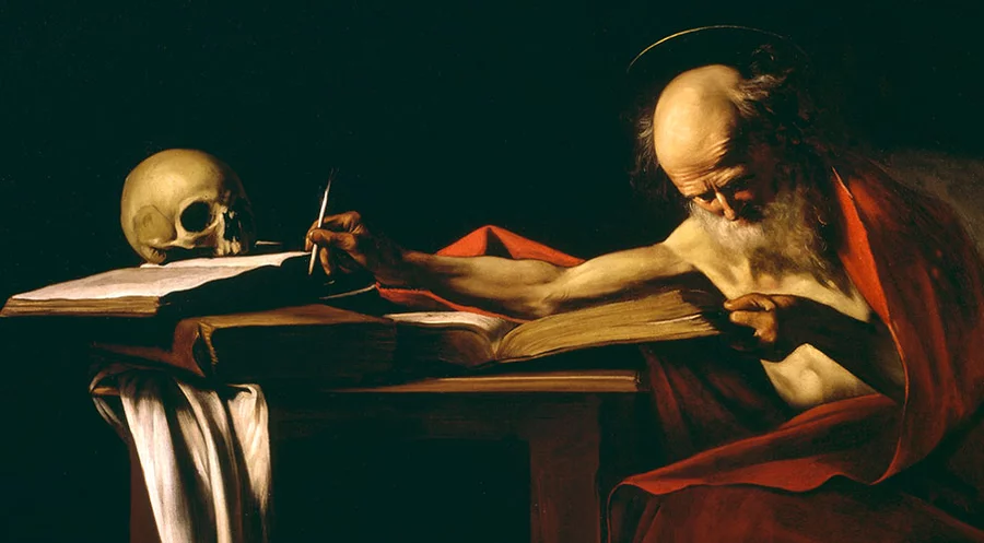 So stellte sich der italienische Maler Caravaggio (1571–1610) den schreibenden Hieronymus vor. Foto: akg-images/André Held