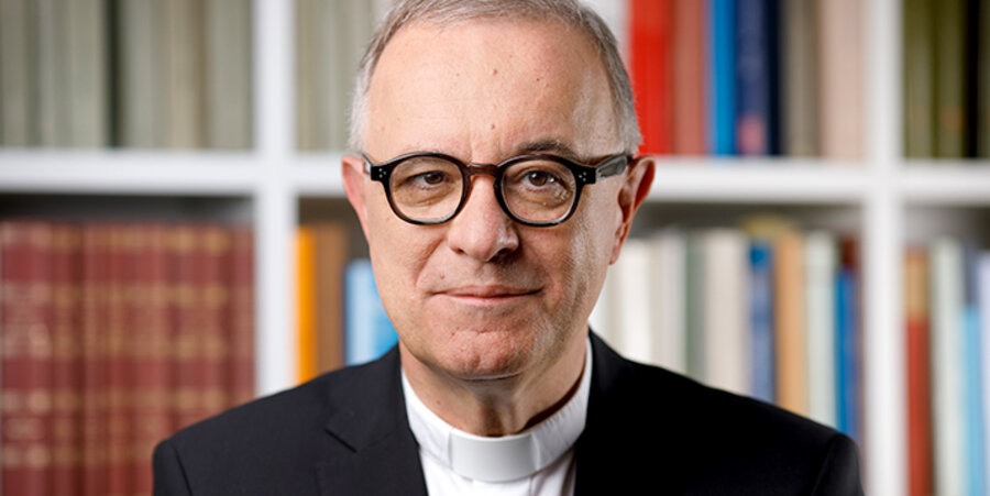 Der Landesbischof der Evangelischen Landeskirche in Württemberg, Frank Otfried July. Foto: EMH/ Gottfried Stoppel