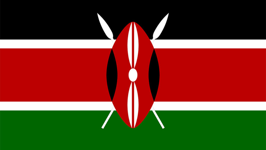 Die Nationalflagge Kenias. Foto: pixabay.com