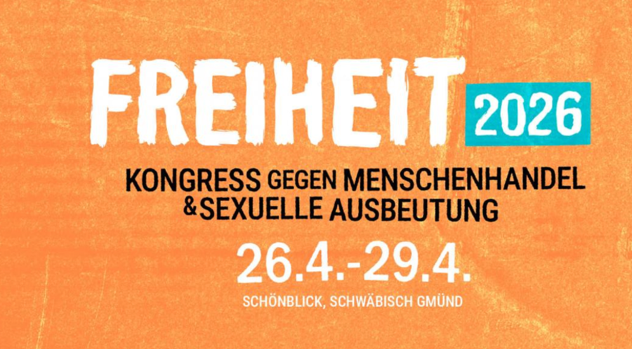 Vom 26. bis 29 April findet der Kongress „Freiheit 2026 – Gegen Menschenhandel und sexuelle Ausbeutung“ statt. Foto: freiheit-kongress.de