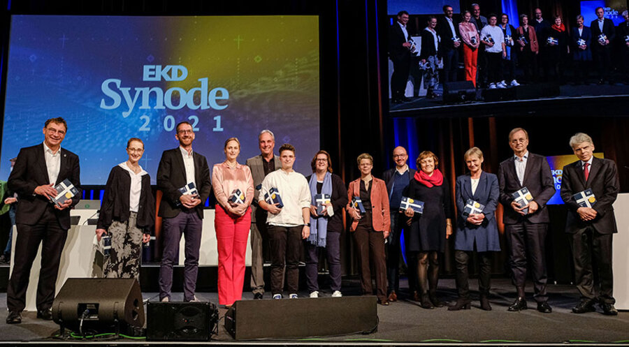 Der neu gewählte Rat der EKD. Foto: EKD/ Jens Schulze