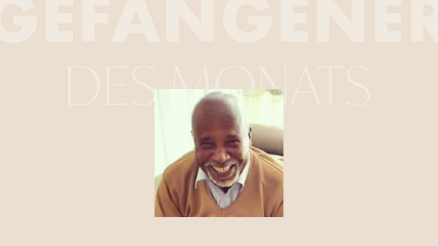 Der Pastor Samuel Okbamichael ist einer der beiden Gefangenen des Monats September. Foto: privat