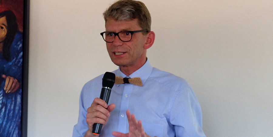 Traugott Hopp wurde am 29. Juni als Rektor der AWM verabschiedet. Foto: AWM