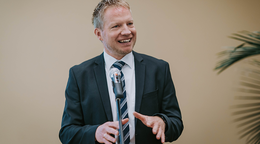 Ruft zur klaren Vermittlung der christlichen Botschaft auf: VEBS-Akademieleiter Christian Baldauf. Foto: IDEA/Matthias Schmitt