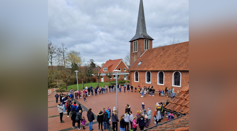 Teilnehmer einer Kinderbibelwoche an der Evangelisch-lutherischen Kirche in Berumerfehn: „Wir sind eine sehr missionarisch-christuszentrierte Gemeinde“ 