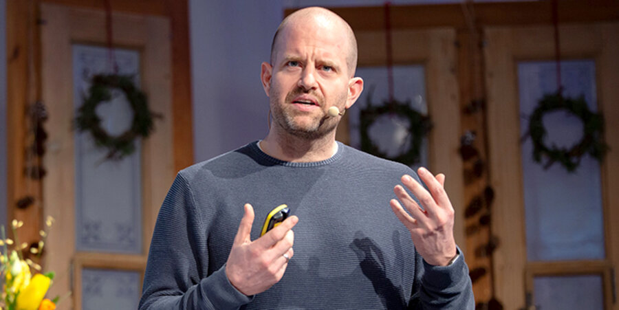 Der stellvertretende „Bild“-Chefredakteur Daniel Böcking in Bad Liebenzell. Foto: pixelflitzer