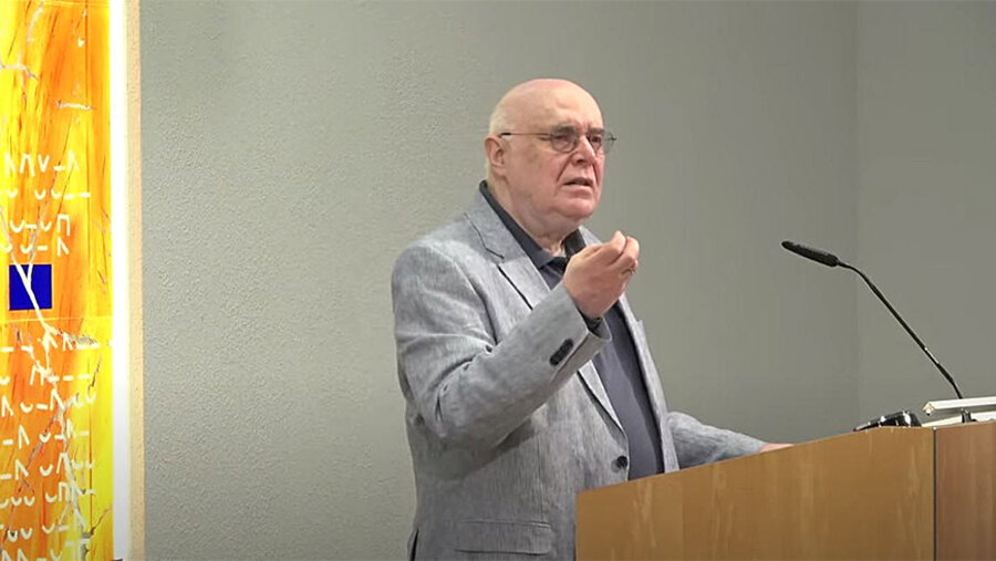 Rolf Hille sprach im Bibelkonferenzzentrum. Foto: Langensteinbacher Höhe