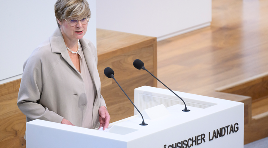 Die bisherige niedersächsische SPD-Landtagsabgeordnete Thela Wernstedt hat ihr Amt als Präsidentin der Klosterkammer Hannover angetreten. Foto: Picture Allliance/dpa/Julian Stratenschulte