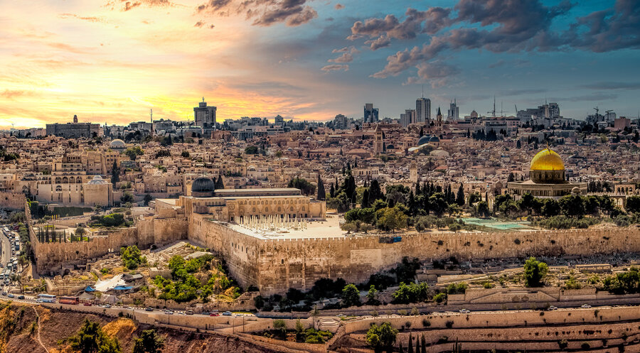 Blick auf Jerusalem. Foto: iStock/Jonathan Ross