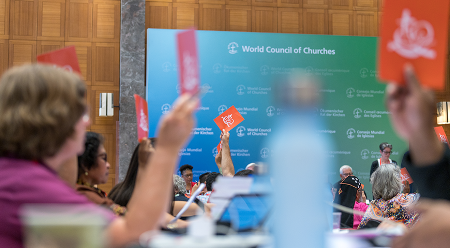 Der Zentralausschuss des Ökumenischen Rates der Kirchen tagte vom 21. bis 27. Juni in Genf. Foto: Albin Hillert/WCC