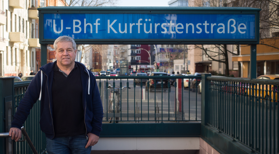 Gerhard Schönborn ist Streetworker in Berlin. Foto: Neustart e.V.