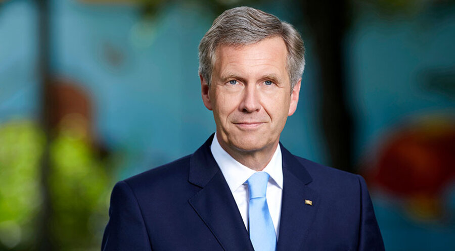 Bundespräsident a.D. Christian Wulff. Foto: Laurence Chaperon
