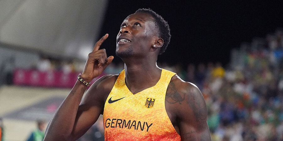 Der schnellste Mann Europas auf 200 Metern: Owen Ansah.