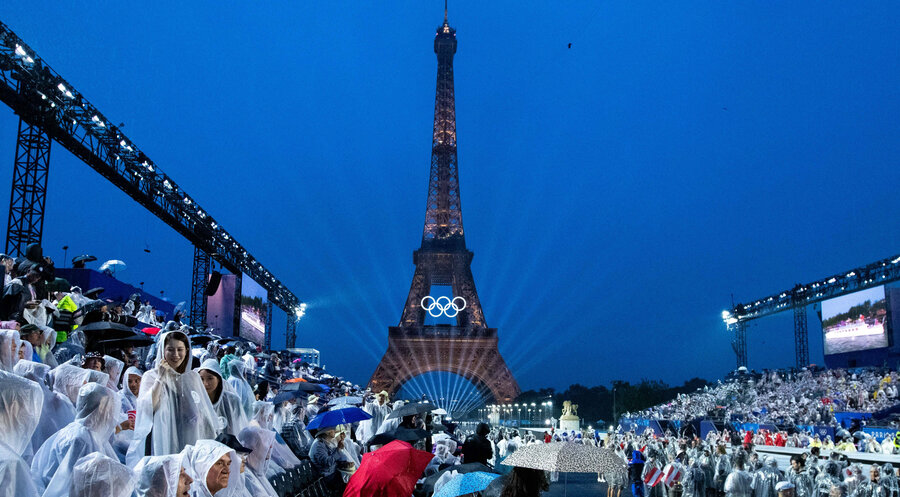 Die Eröffnungsfeier der Olympischen Spiele – IDEA zeigt die „Abendmahl-Szene“ bewusst nicht. Foto: picture alliance / Eibner-Pressefoto | Eibner-Pressefoto/Buerke
