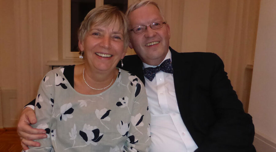 Das Ehepaar Angelika und Hartmut Steeb. Foto: privat