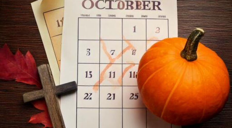 Viele Menschen verbinden den 31. Oktober mit Halloween. An diesem Datum wird auch ein weiteres Fest gefeiert: der Reformationstag. KI-Symbolbild: Adobe Firefly
