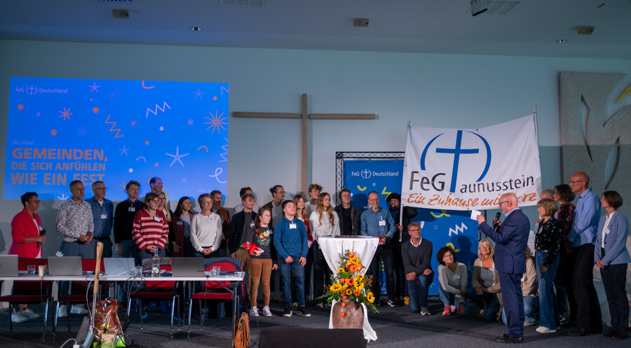 Der FeG-Bundestag hat am 27. September im Kronberg-Forum in Ewersbach stattgefunden.
Foto: FeG Deutschland/Artur Wiebe