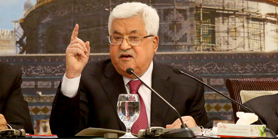 Palästinenserpräsident Mahmud Abbas. Foto: picture-alliance/AA