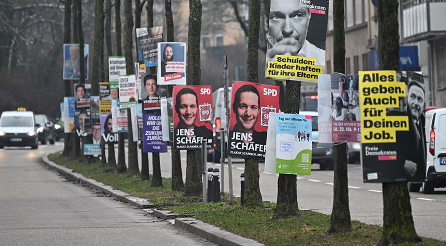 „Keine Partei bietet eine echte, nachhaltige Lösung für die großen Zukunftsfragen.“ Foto: picture alliance/dpa/Bernd Weißbrod