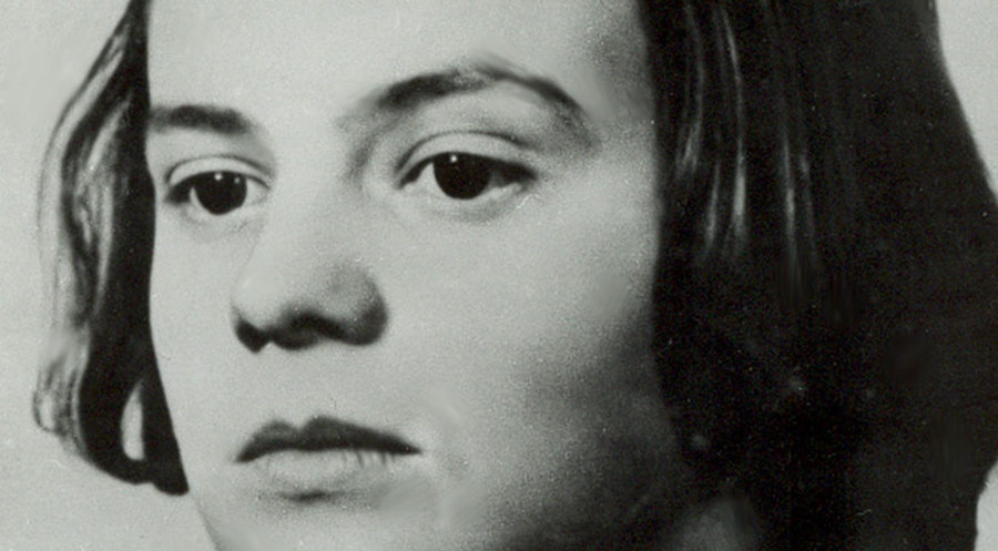 Sophie Scholl, die als Mitglied der Münchner Widerstandsbewegung „Weisse Rose” mit anderen Mitgliedern dieses Ringes vom NS-Regime 1943 hingerichtet wurde. Foto: picture alliance / ASSOCIATED PRESS