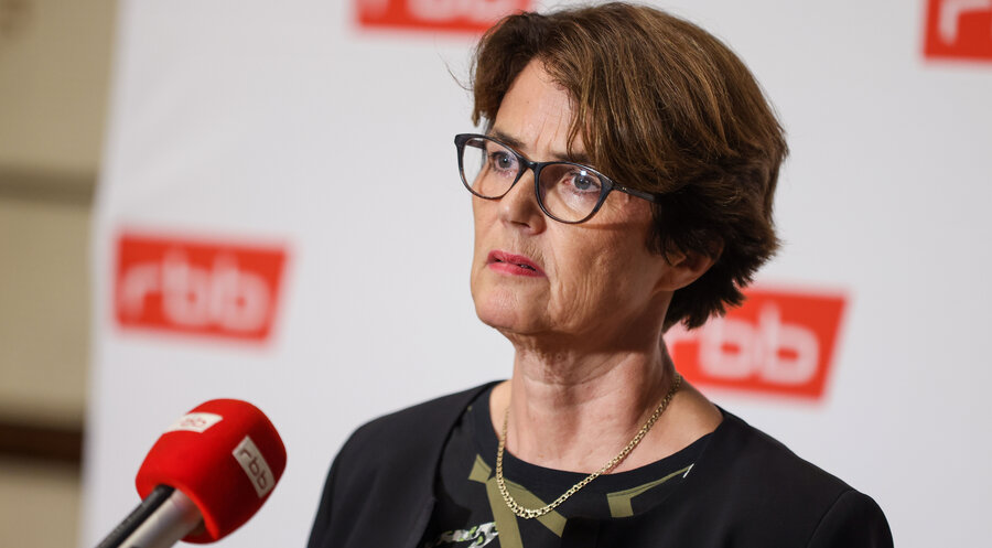 Die frühere Vorsitzende des RBB-Rundfunkrats, Friederike von Kirchbach. Foto: Picture Alliance/Gerald Matzka