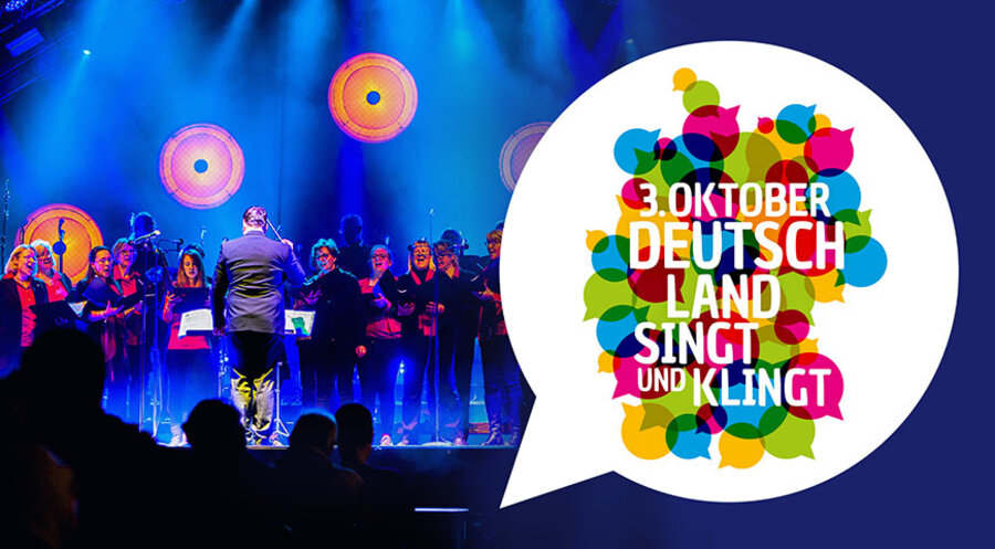 Organisator ist die Initiative „3. Oktober – Deutschland singt und klingt“. Foto: 3oktober.org