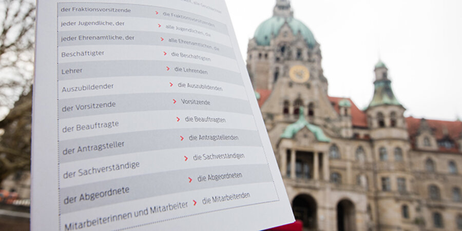 Hannover hatte Gendersprache in der Verwaltung eingeführt. Foto: picture-alliance/dpa
