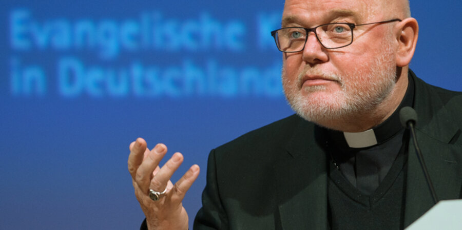 Der Münchner Kardinal Reinhard Marx. Foto: IDEA/ kairospress