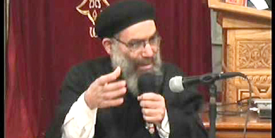 Der koptisch-orthodoxe Priester Raphael Moussa wurde vom „Islamischen Staat“ ermordet. Screenshot: Youtube
