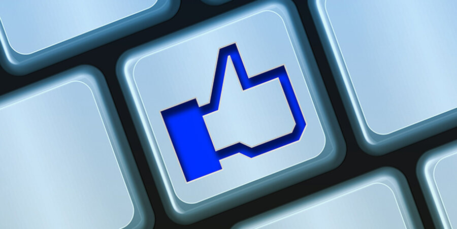 Der „Gefällt mir“-Knopf im sozialen Netzwerk Facebook ist zum wichtigsten Symbol der Gegenwart geworden. Foto: pixabay.com