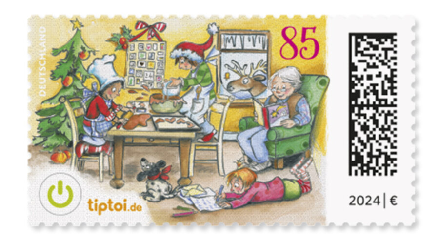 Die schönste Briefmarke Deutschlands 2024. Foto: DHL Group