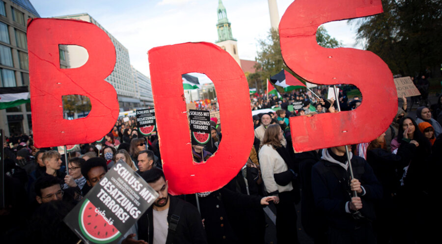 Die BDS-Bewegung weise Bezüge zum säkularen palästinensischen Extremismus auf, heißt es. Foto: IMAGO/IPON