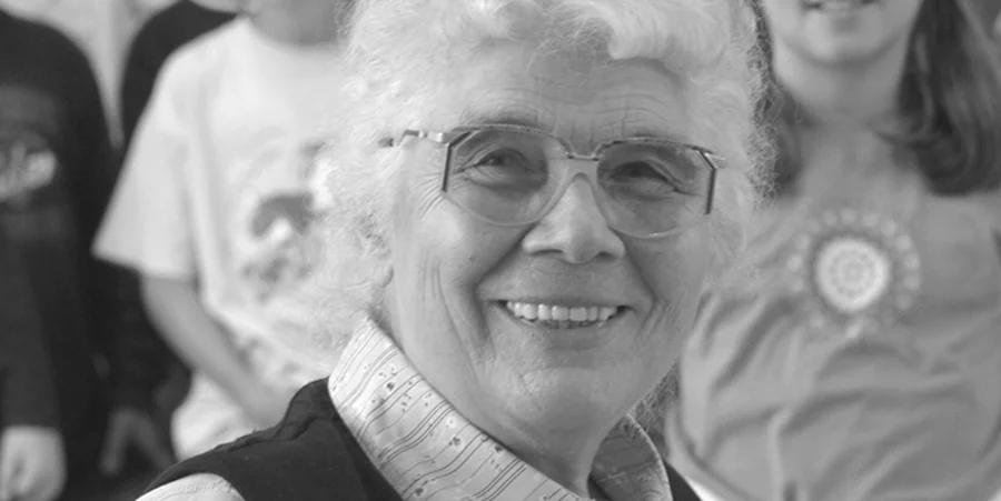 Die christliche Liederdichterin und Chorleiterin Margret Birkenfeld. Foto: Lothar Rühl
