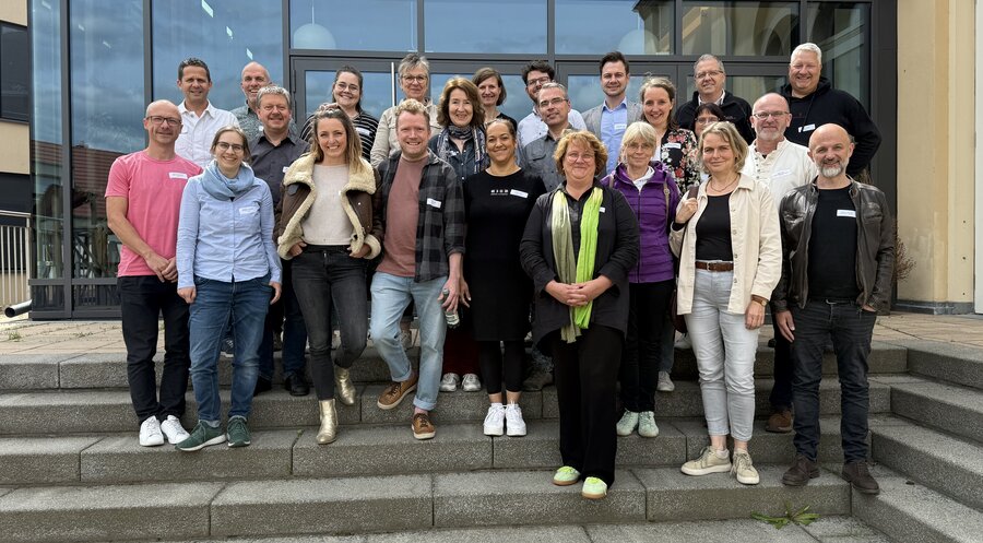 Die Teilnehmer repräsentierten 13 Musikschulen aus fünf Bundesländern. Foto: Christina Mädler