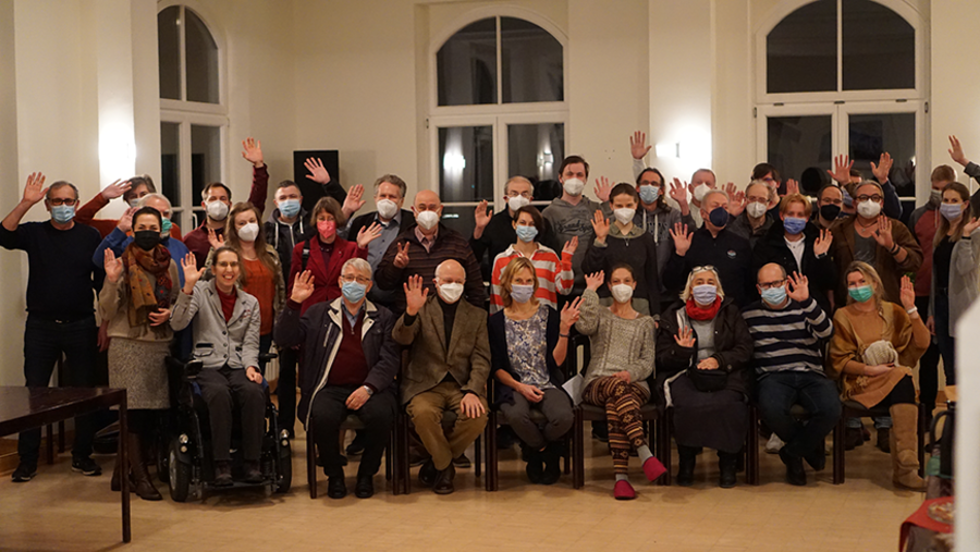 Die Ehrenamtler der Aktion. Foto: Neues Land