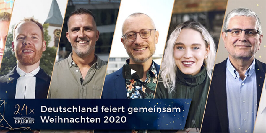 „24 x Weihnachten neu erleben“ will auf die ursprüngliche Bedeutung von Weihnachten hinzuweisen. Screenshot: YouTube/Weihnachten neu erleben