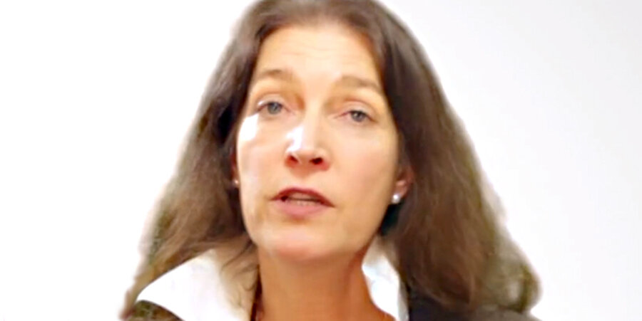 Die Koordinatorin der „Demo für alle“, Hedwig Freifrau von Beverfoerde. Screenshot: YouTube/piscatorTV