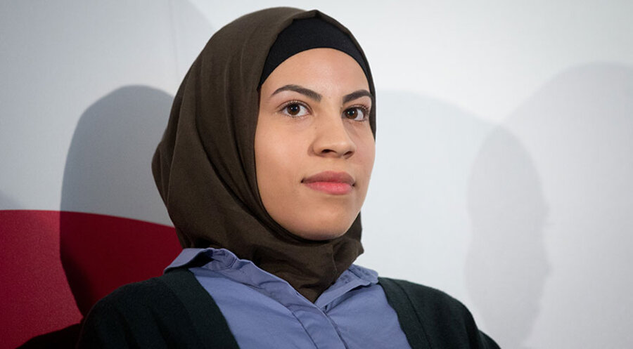 Die Journalistin Nemi El-Hassan. Foto: picture alliance / dpa | Kay Nietfeld